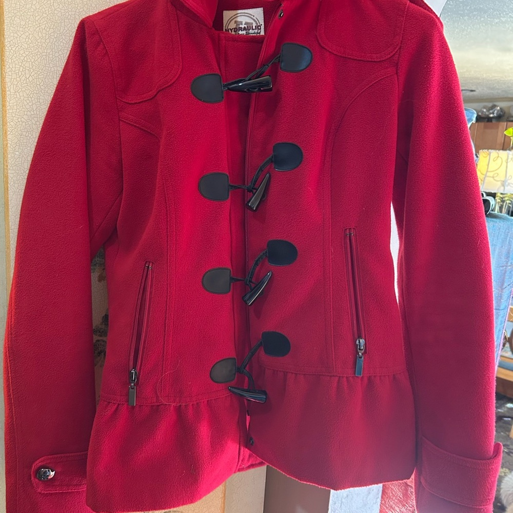 Hydraulic Red Toggle Utility Jacket - image 1